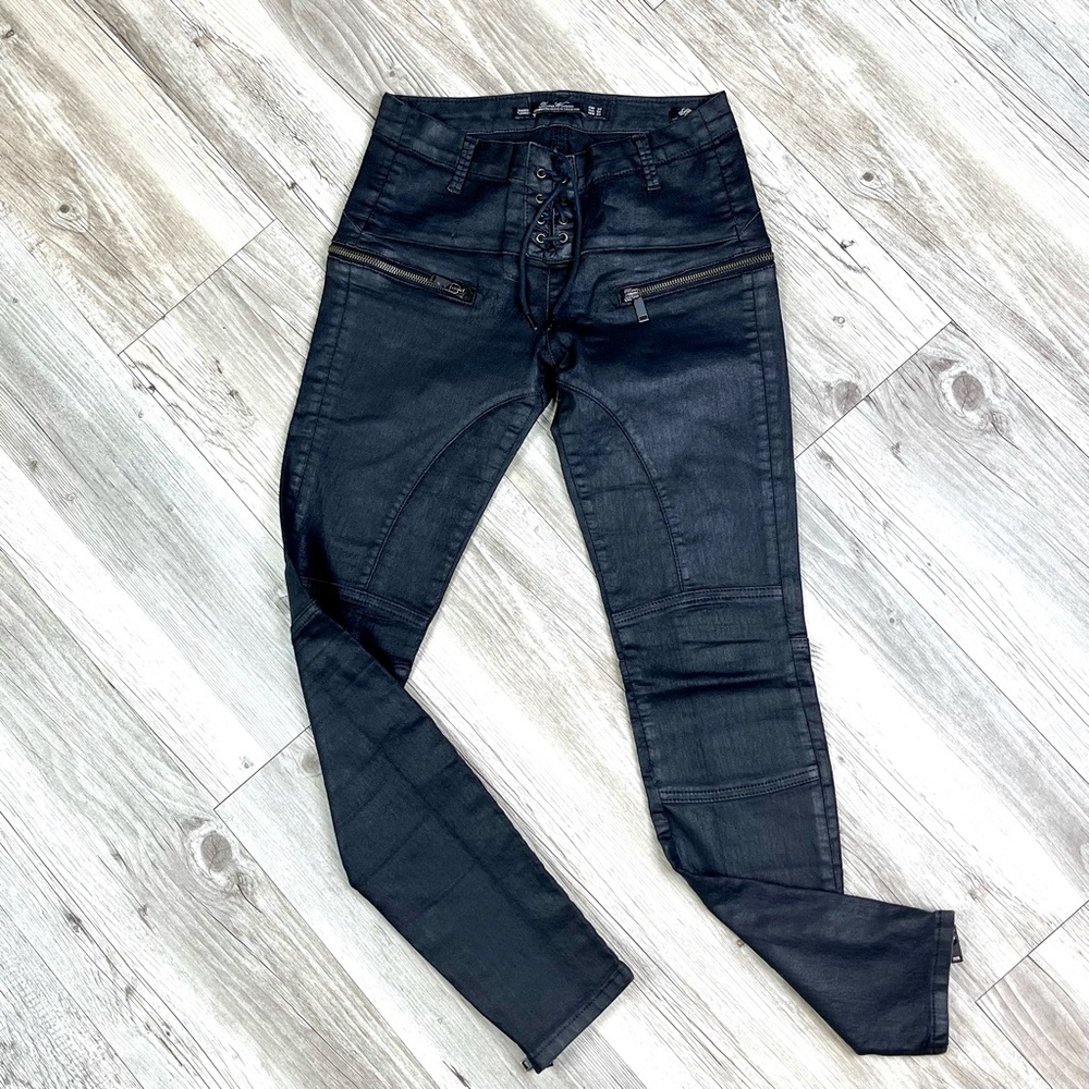 Zara Woman Slim Fit Tie Up Cargo Pants | Sz 2